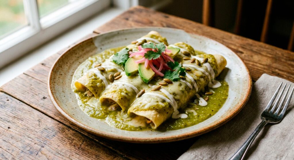 plato de enchiladas fotografia profesional de martin vallejos en cdmx